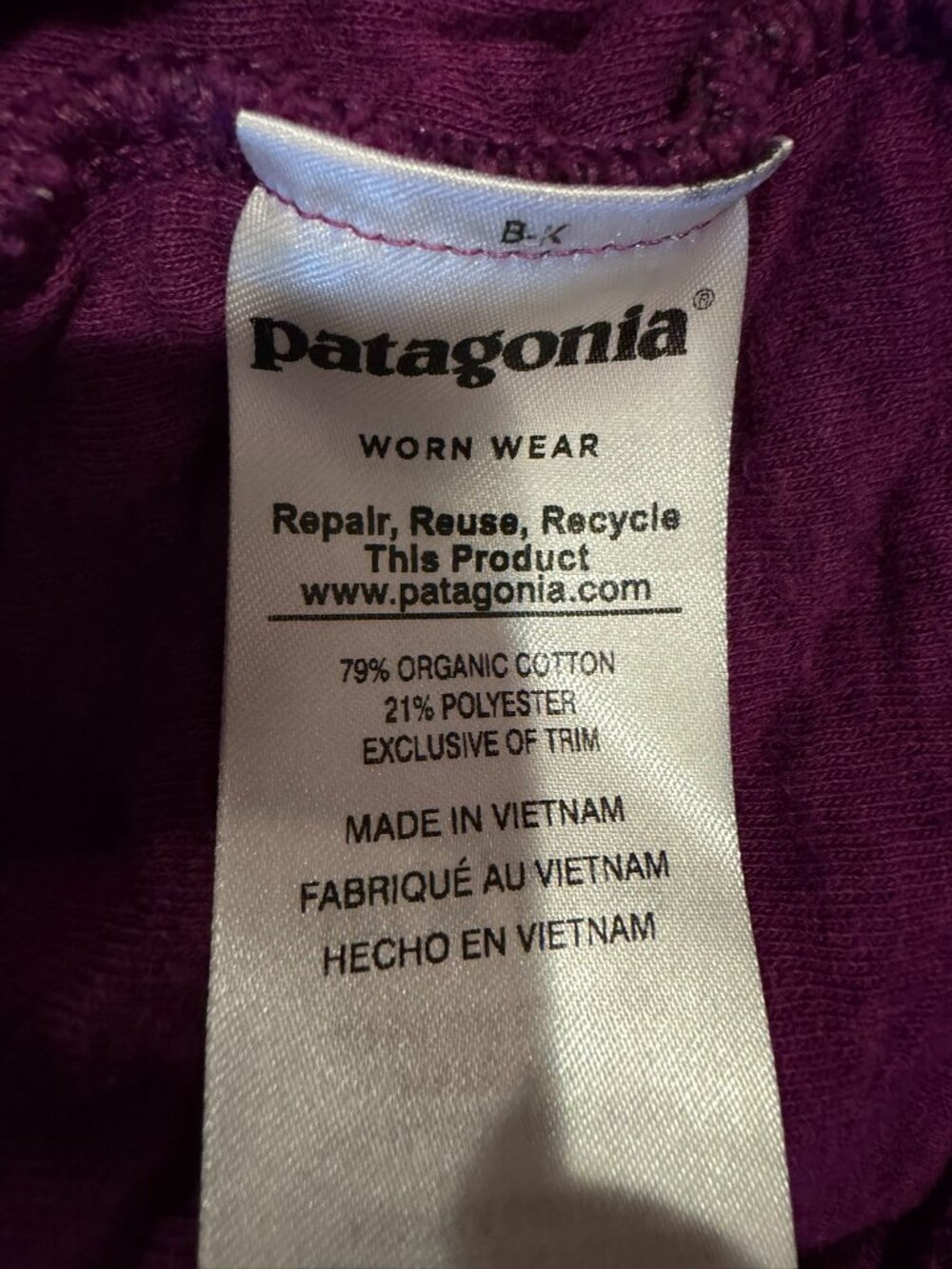 Patagonia Women's Organic Cotton Quilt Snap-T Pullover - Picture 5 of 5
